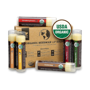 Earth's Daughter USDA Organic Lip Balm 6-Pack