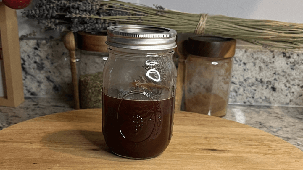 Peppermint Cocoa Simple Syrup