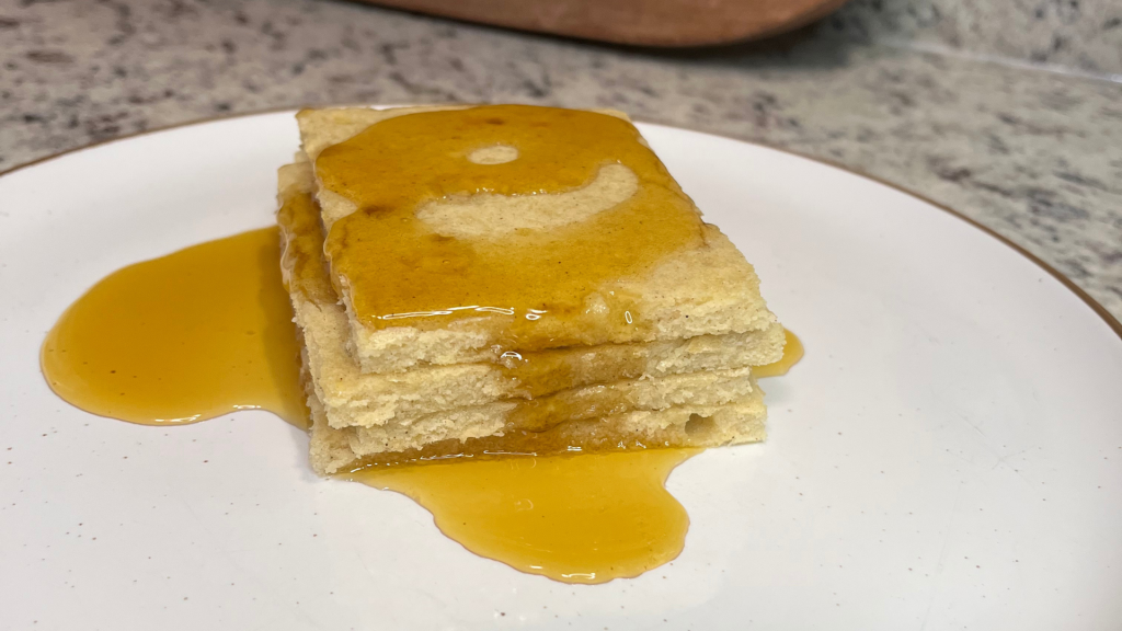 High Protein Sheet Pan Discard Pancakes