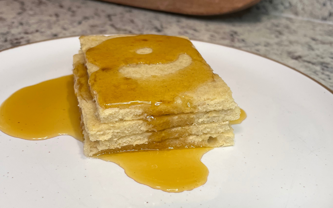 High Protein Sheet Pan Pancake Bake