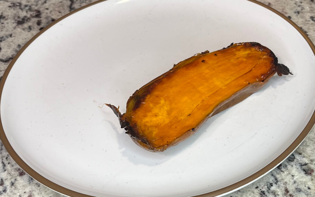 Vial Crispy Roasted Sweet Potato Halves