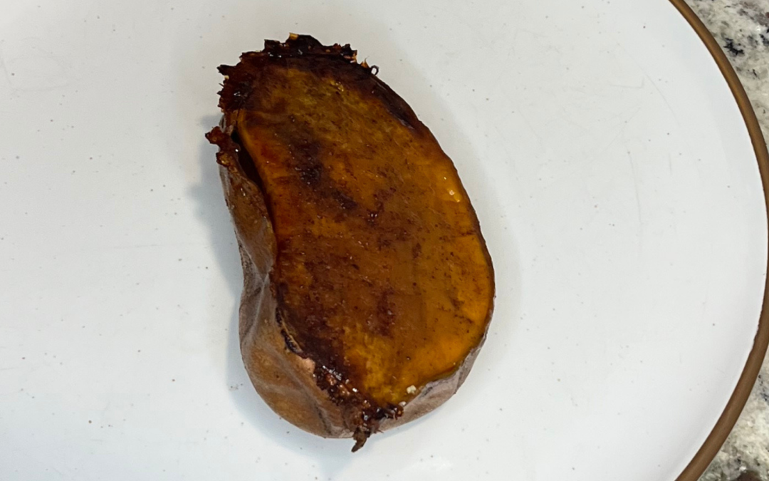Viral Maple Pumpkin Spice Sweet Potato Halves