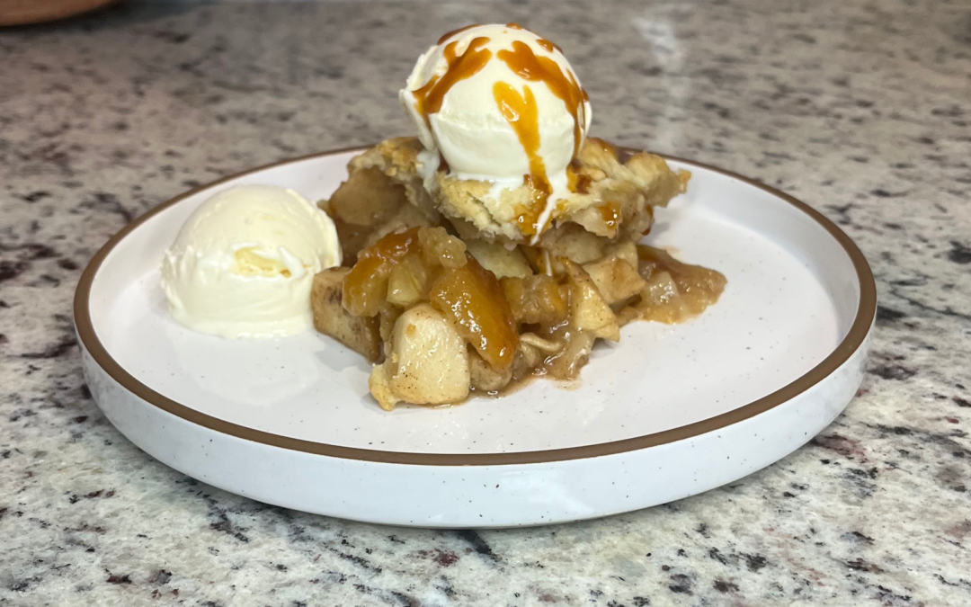 Sourdough Discard Apple Pie