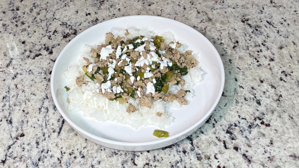 Mediterranean Ground Turkey Bell Pepper Bowl