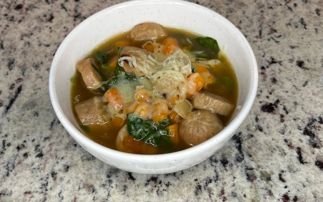 Apple Chicken Sausage Soup