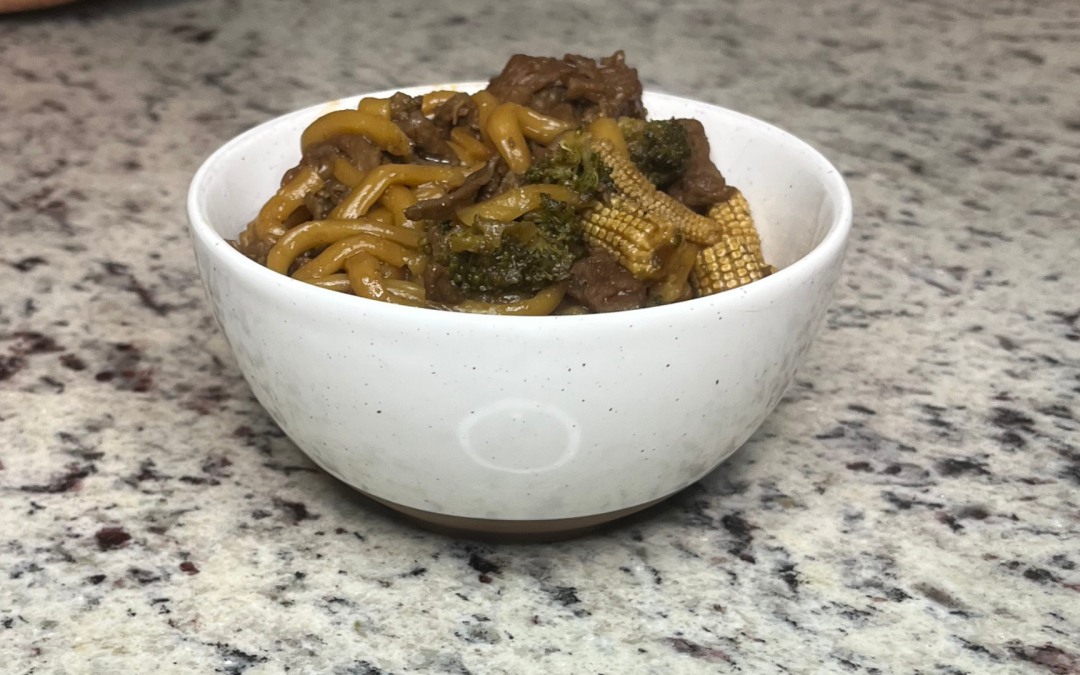 Better Than Takeout Beef Noodles