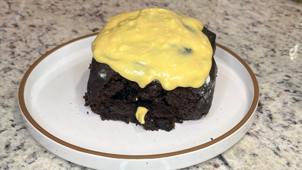 Black Cocoa Sourdough Discard Cinnamon Rolls With Orange Cream Cheese Frosting